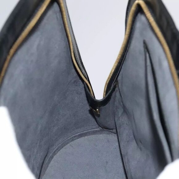 LOUIS VUITTON Epi Coblanc Shoulder Bag Black LV Auth - Picture 13 of 16
